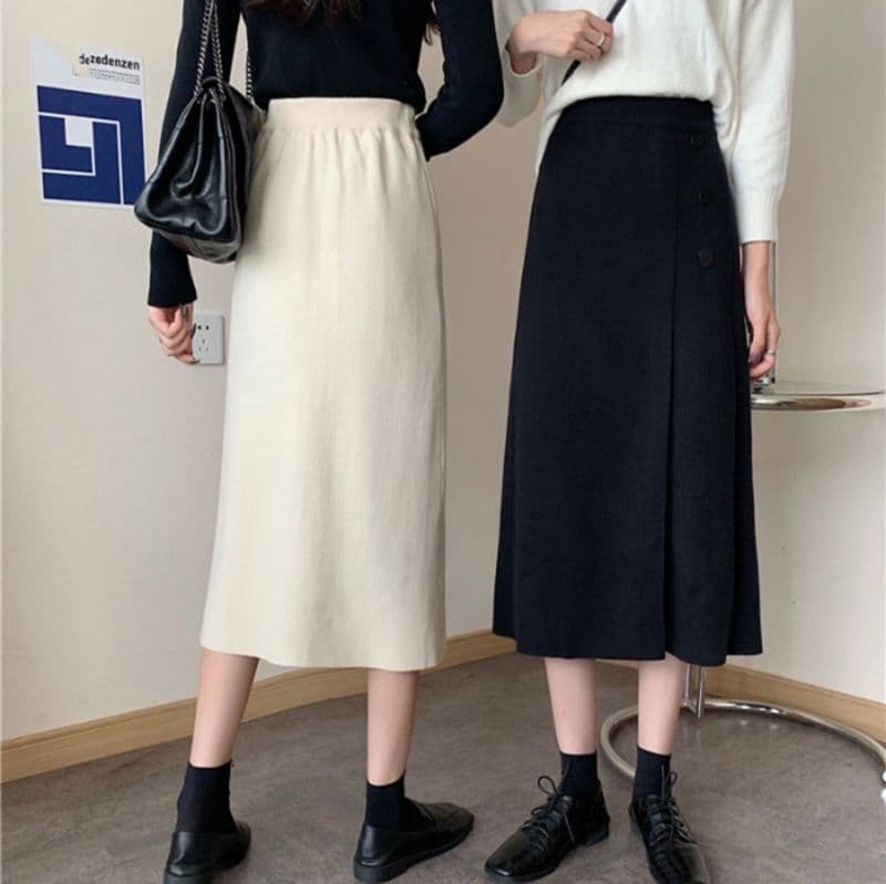 ママコーデ 発表会対応　きれいめロングスカート