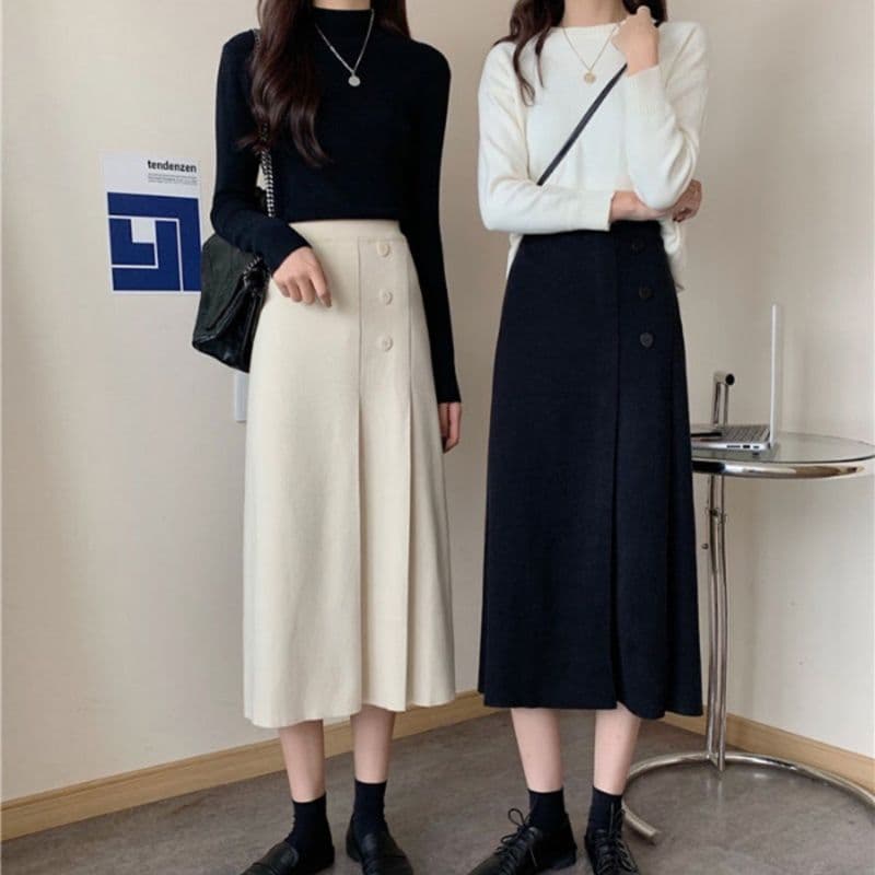 ママコーデ 発表会対応　きれいめロングスカート