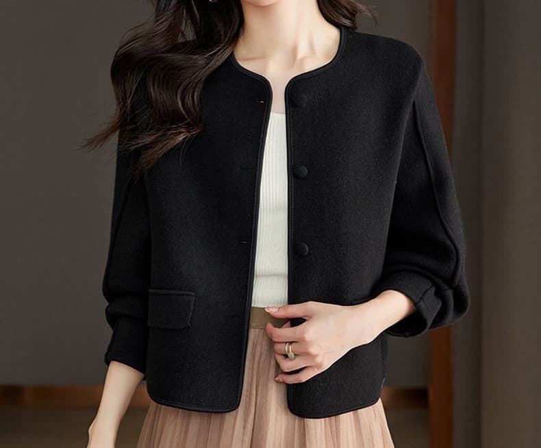 ママコーデ 優美シンプルジャケット
