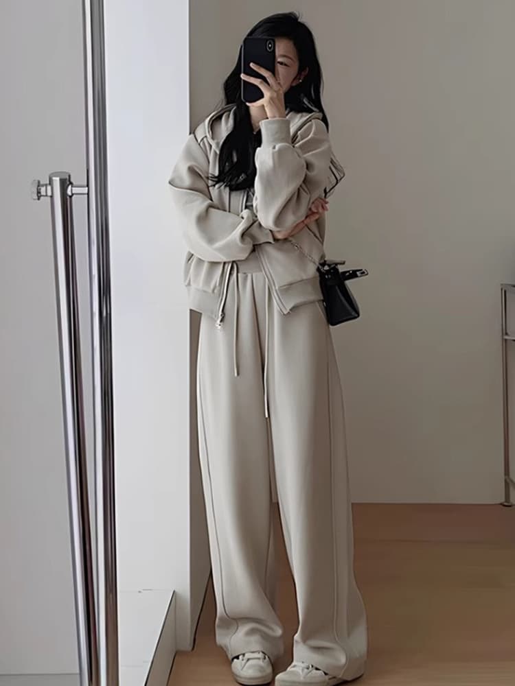 ママコーデ ゆったりママ楽ちんセットアップ