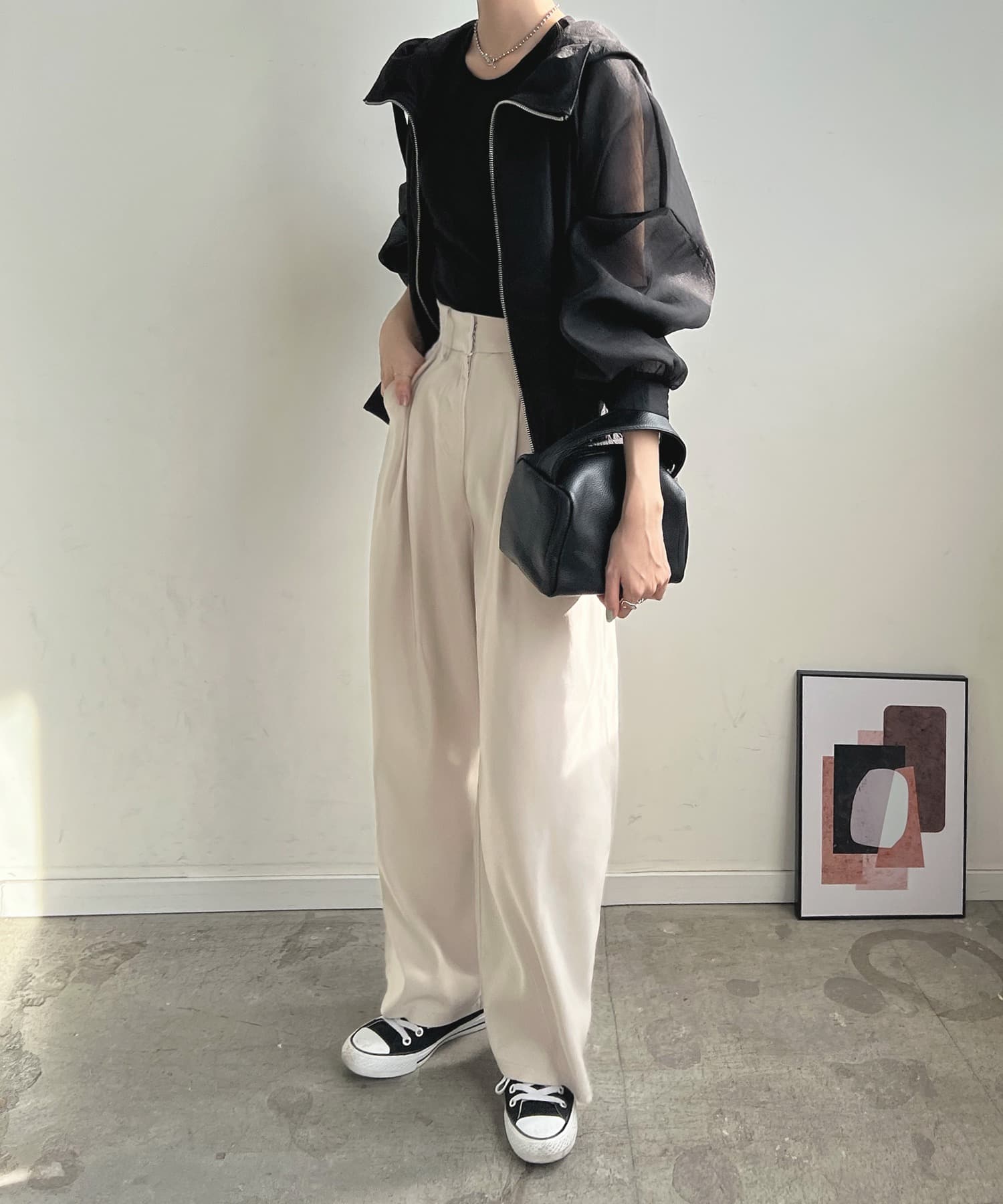 ママコーデ ママコーデ シルエット美人ジャケット