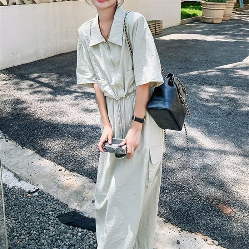 ママコーデ ナチュラルシルエットセットアップ