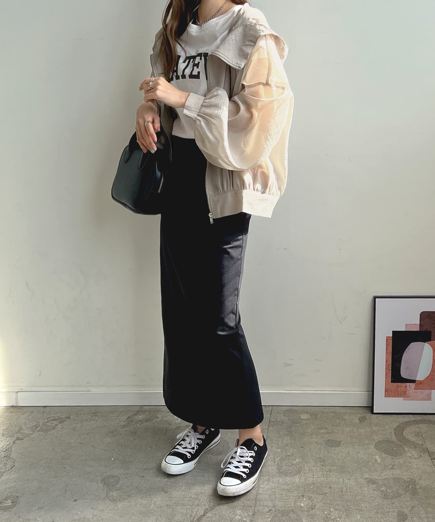 ママコーデ ママコーデ シルエット美人ジャケット